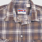 Vintage Blue Plaid Button-Down Shirt Image 2