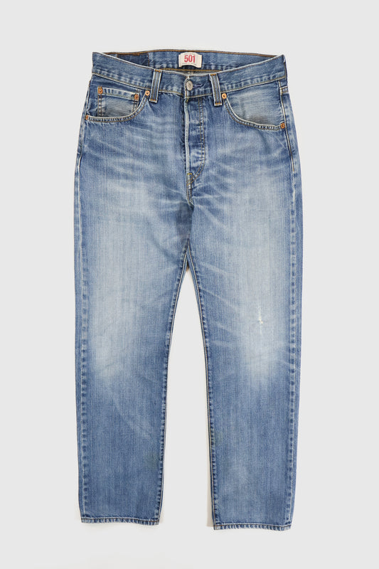 Vintage Levi's 501 Straight Fit Button Fly Jeans Image 0