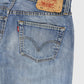 Vintage Levi's 501 Straight Fit Button Fly Jeans Image 3