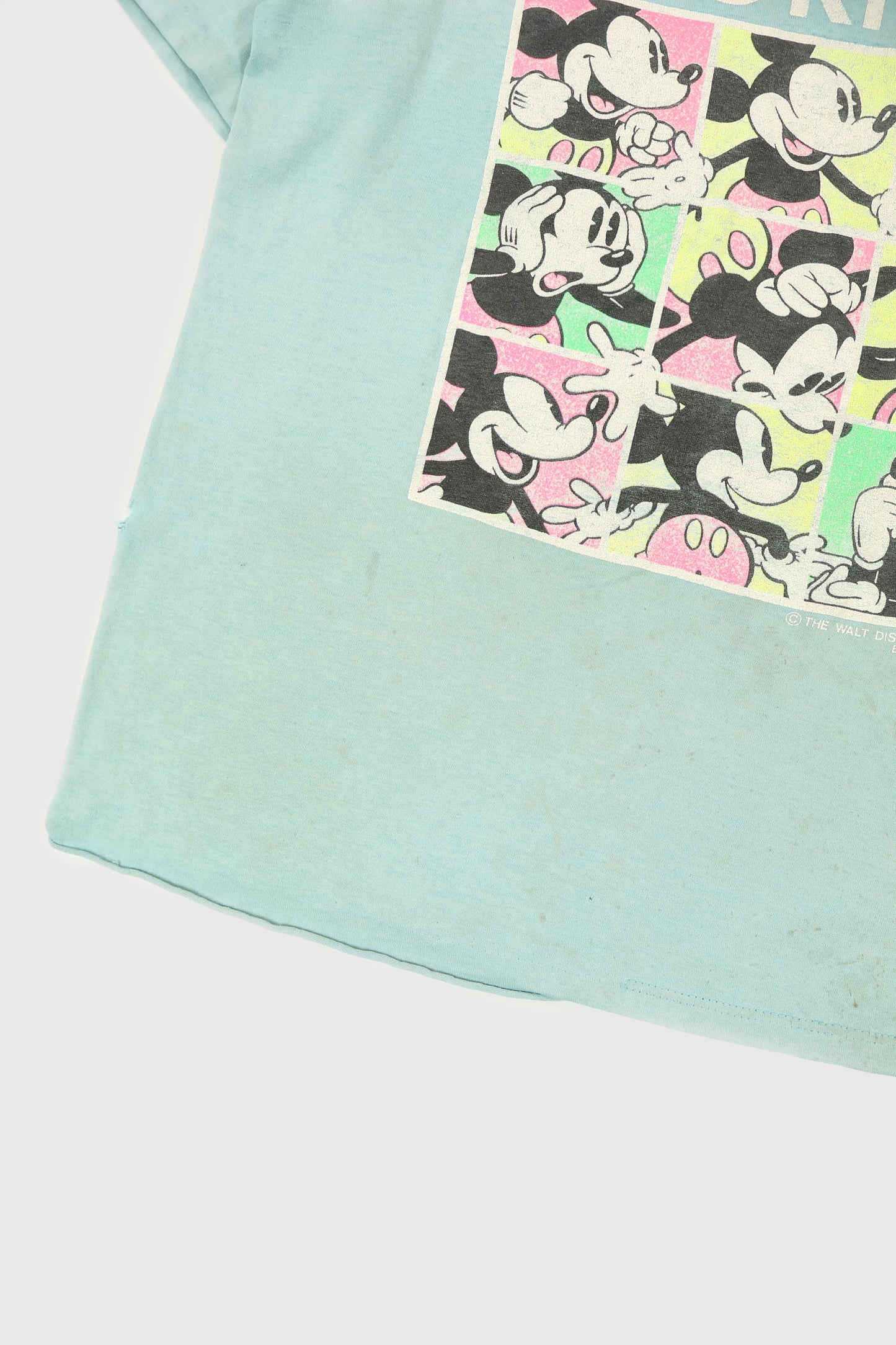 Vintage Distressed Mickey Florida Threadbare Tee Image 4