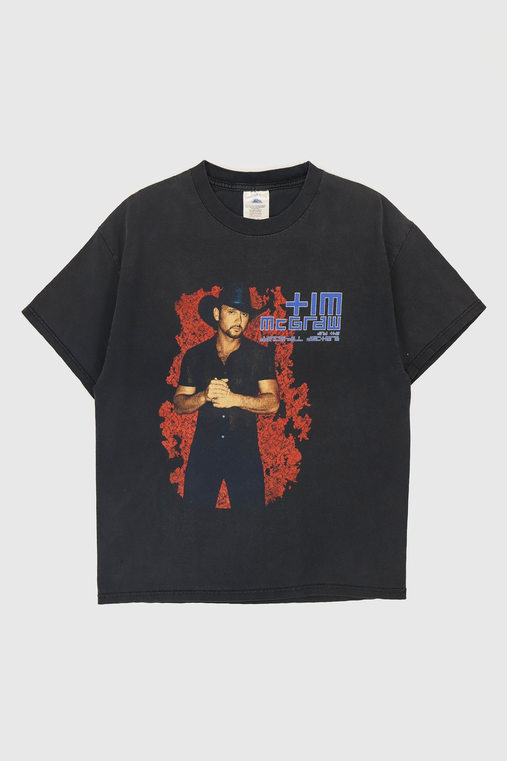 Vintage Tim McGraw One Band Show 2003 Tour Tee Image 0