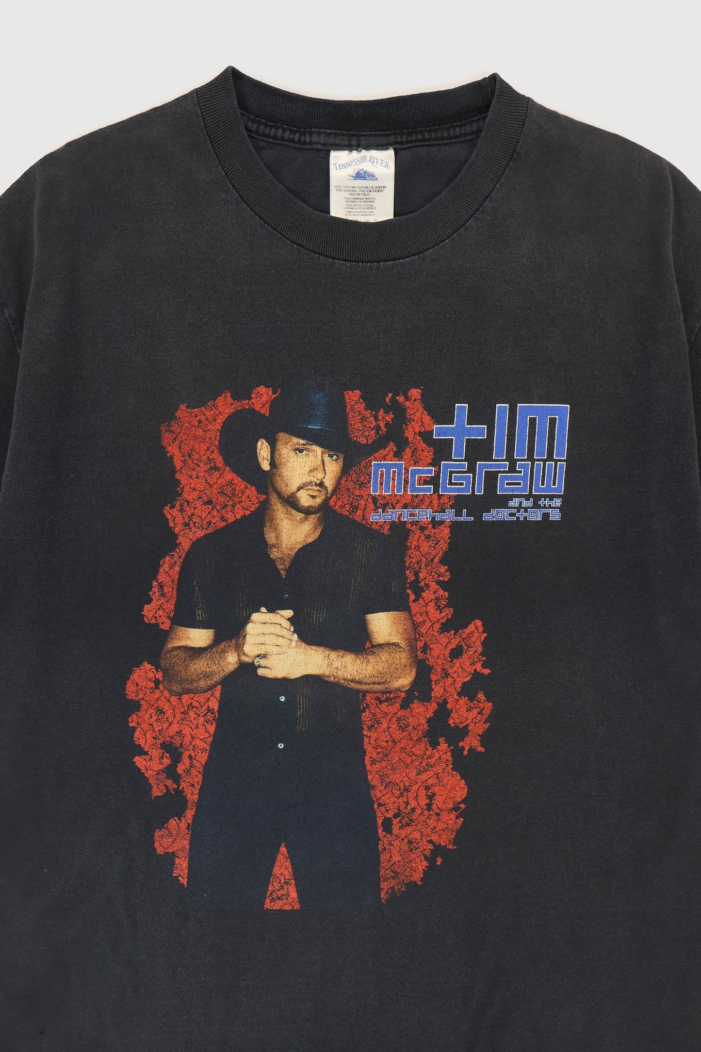 Vintage Tim McGraw One Band Show 2003 Tour Tee Image 1