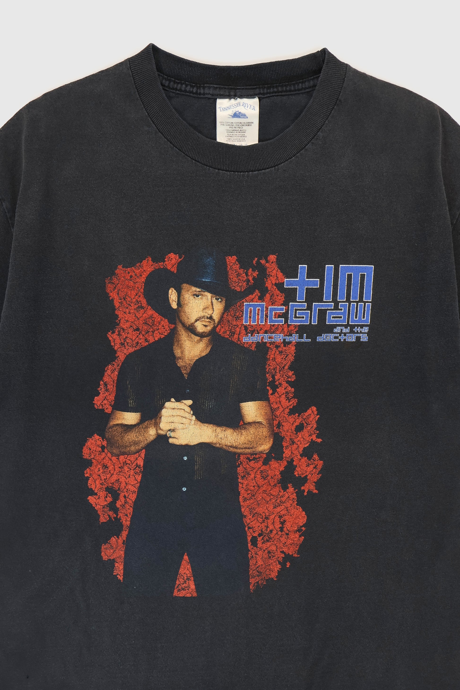 Vintage Tim McGraw One Band Show 2003 Tour Tee Image 1