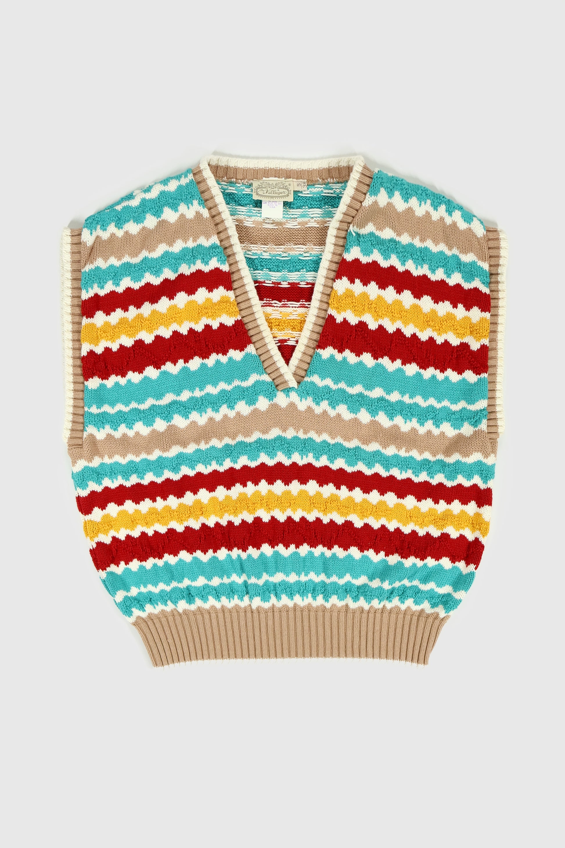 Vintage Knit Sweater Vest Image 0