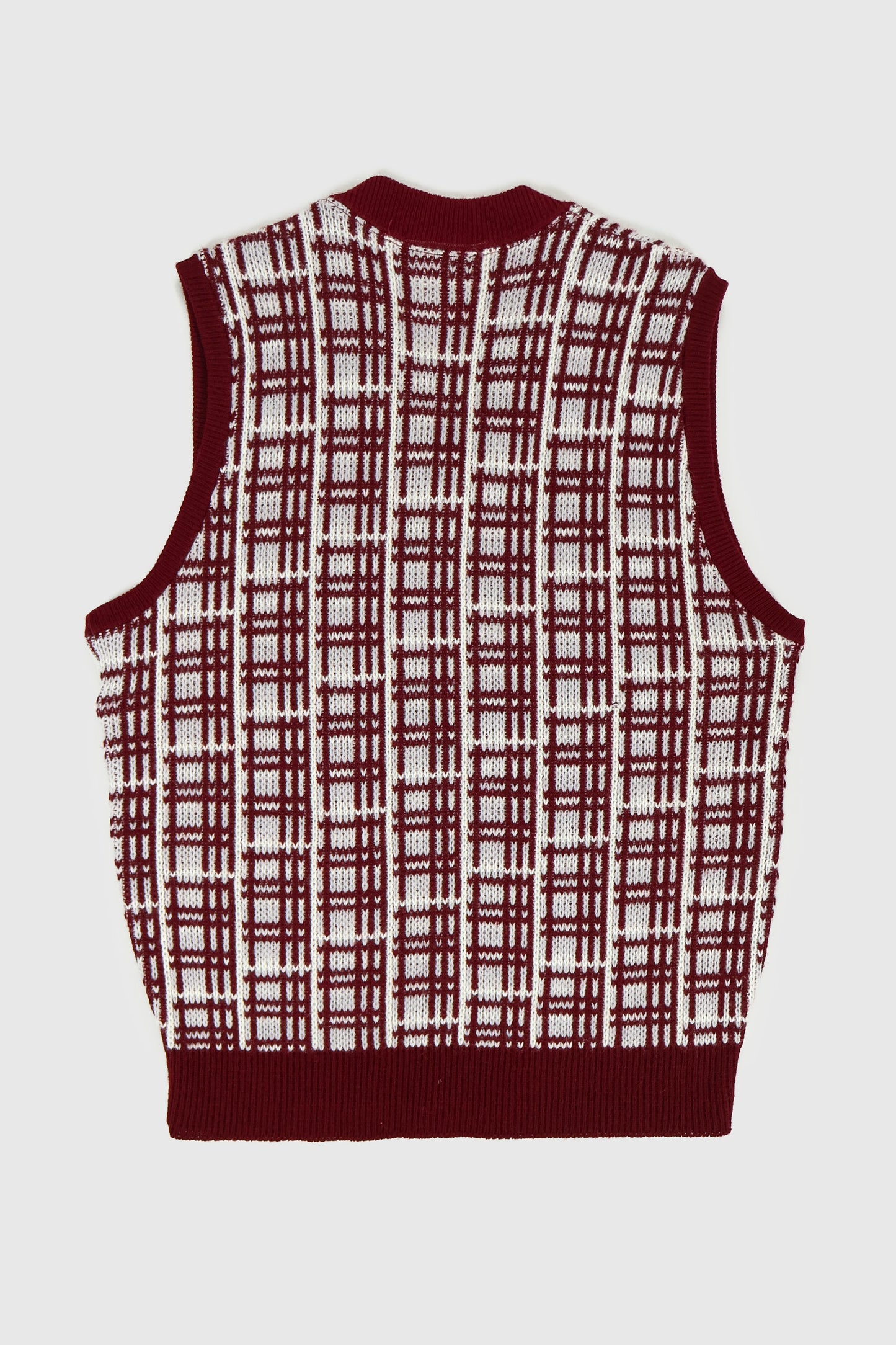 Vintage V-Neck Sweater Vest Image 4