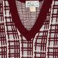 Vintage V-Neck Sweater Vest Image 2