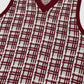 Vintage V-Neck Sweater Vest Image 3