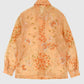 Vintage Butterfly Pattern Lace Button-Down Image 2