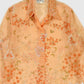 Vintage Butterfly Pattern Lace Button-Down Image 3