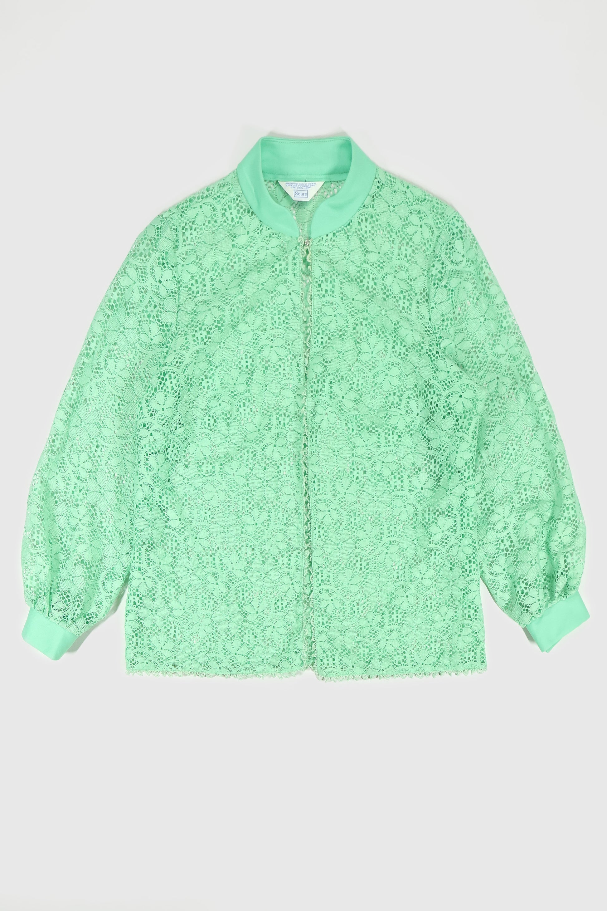 Vintage Floral Lace Blouse Image 0