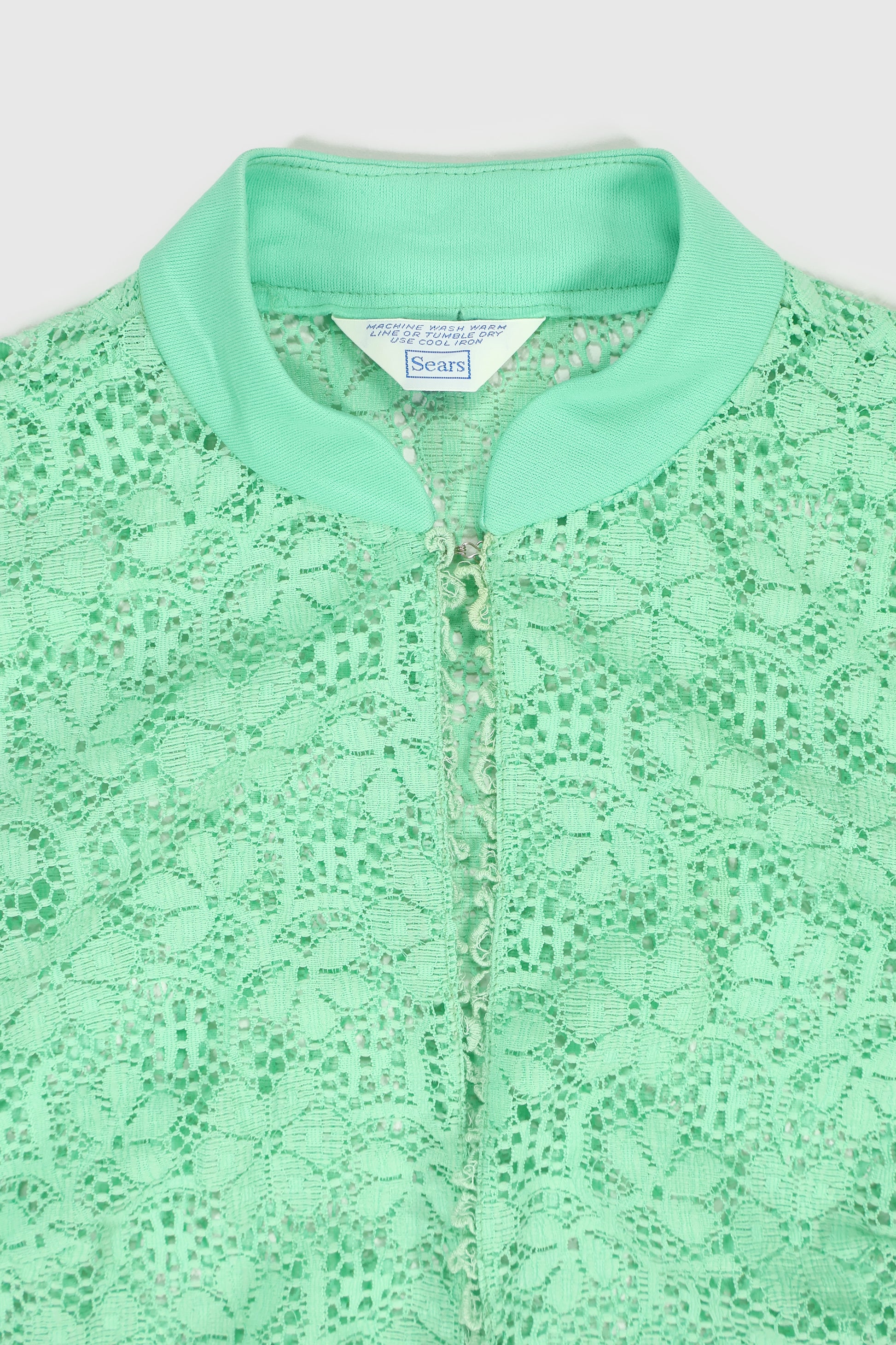 Vintage Floral Lace Blouse Image 2