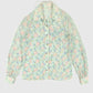 Vintage Lightweight Floral Pattern Button-Down Shirt Image 0