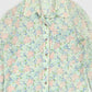 Vintage Lightweight Floral Pattern Button-Down Shirt Image 1