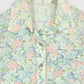 Vintage Lightweight Floral Pattern Button-Down Shirt Image 3