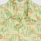 Vintage Sailboat Pattern Button-Down Shirt Image 2