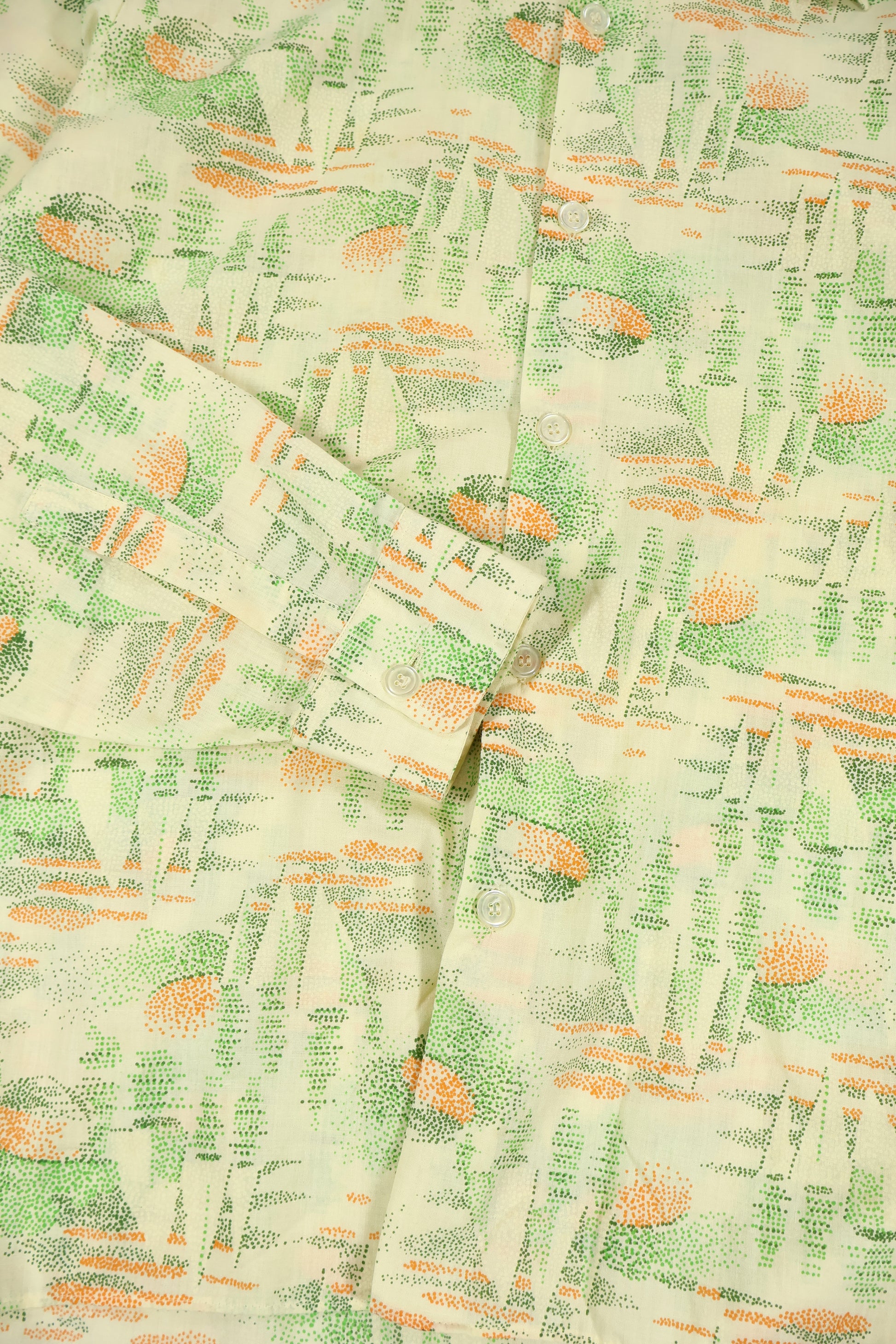 Vintage Sailboat Pattern Button-Down Shirt Image 3