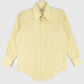 Vintage Herringbone Pattern Button-Down Shirt Image 0