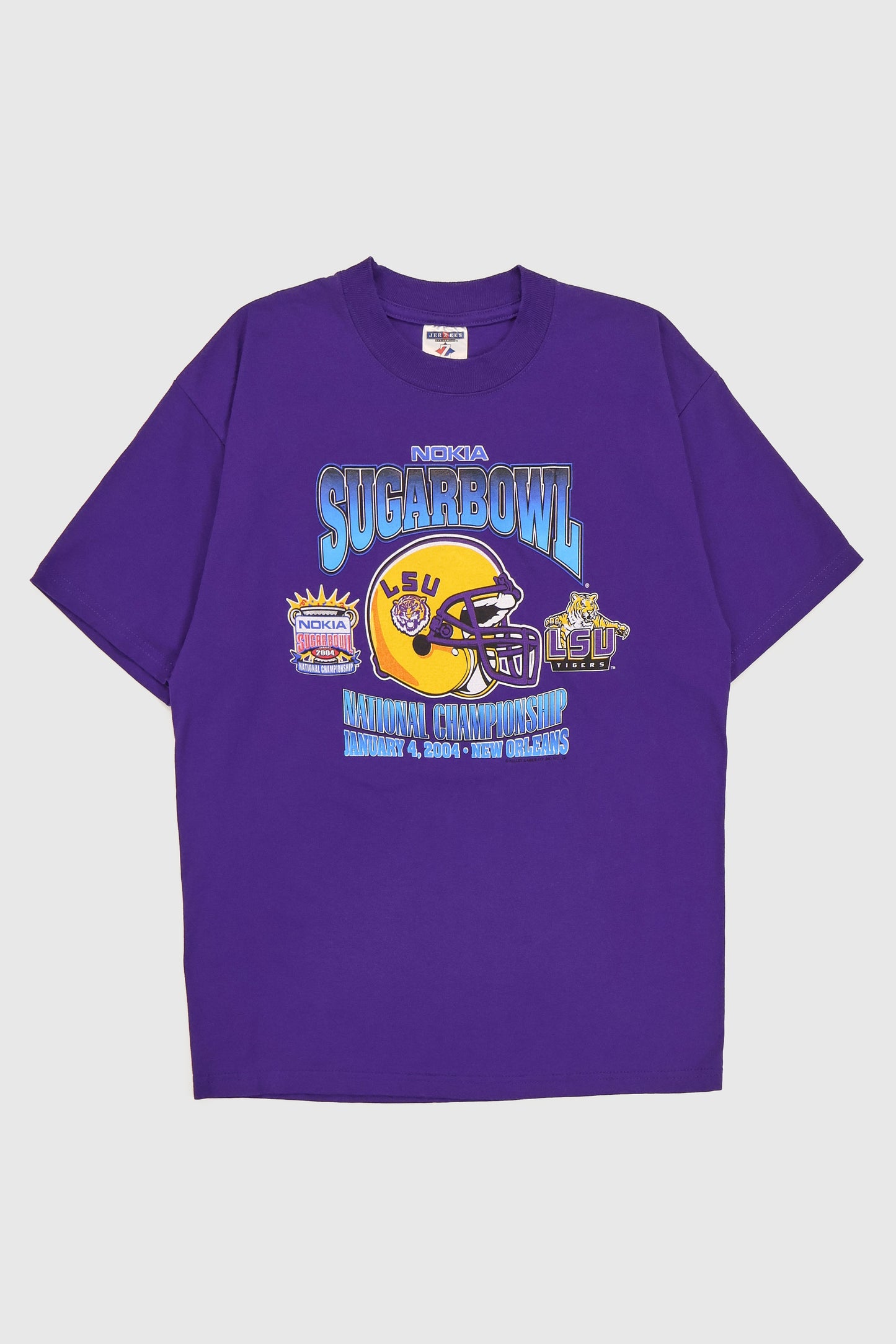 Vintage LSU 2004 Nokia Sugar Bowl Championship Tee Image 0