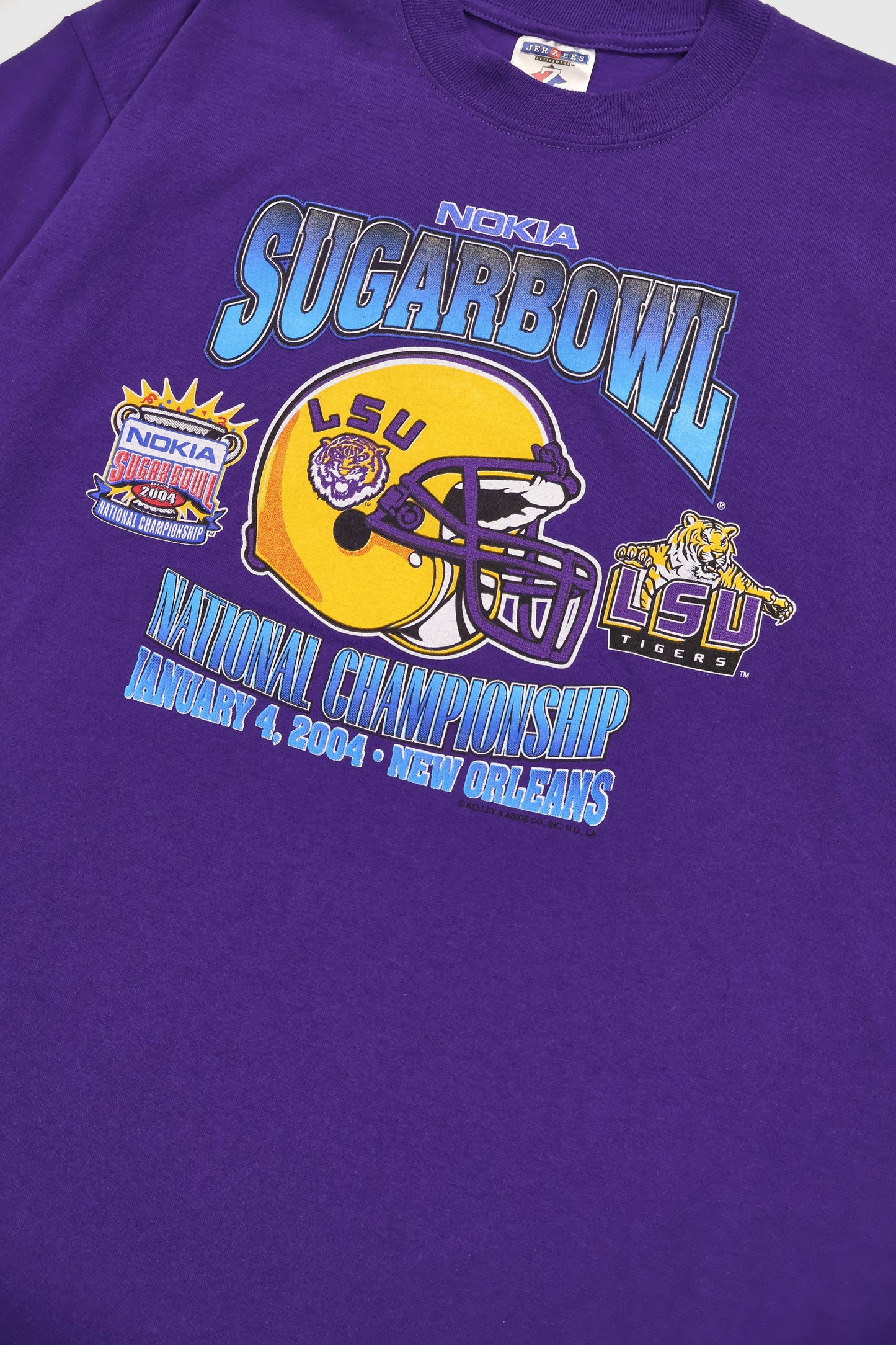Vintage LSU 2004 Nokia Sugar Bowl Championship Tee Image 1