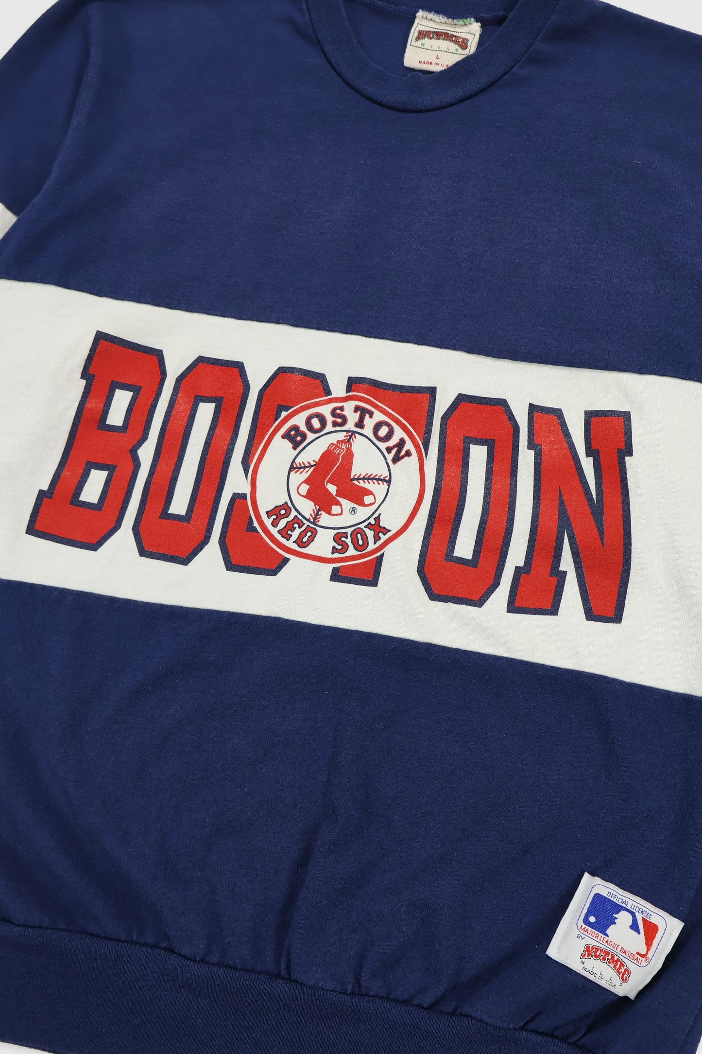 Vintage Boston Red Sox Lightweight Crewneck Image 5