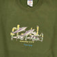 Vintage Florida Sunshine State Dolphin Crewneck Image 2