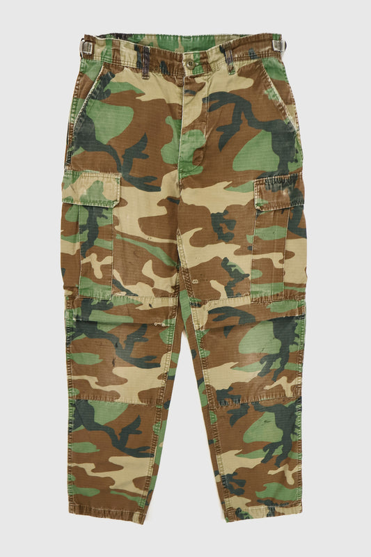 Vintage Distressed Camo Pants Image 0