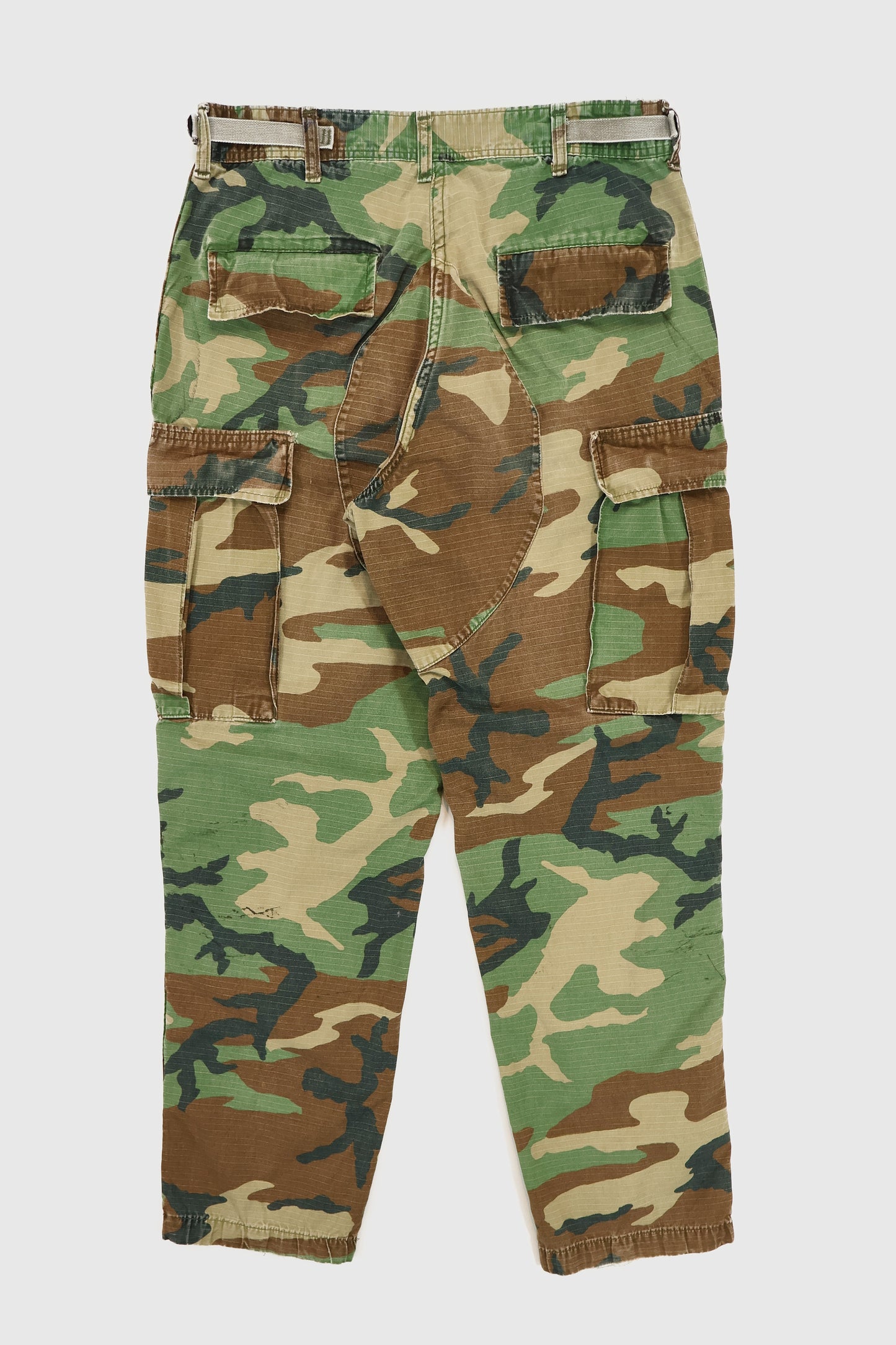 Vintage Distressed Camo Pants Image 1