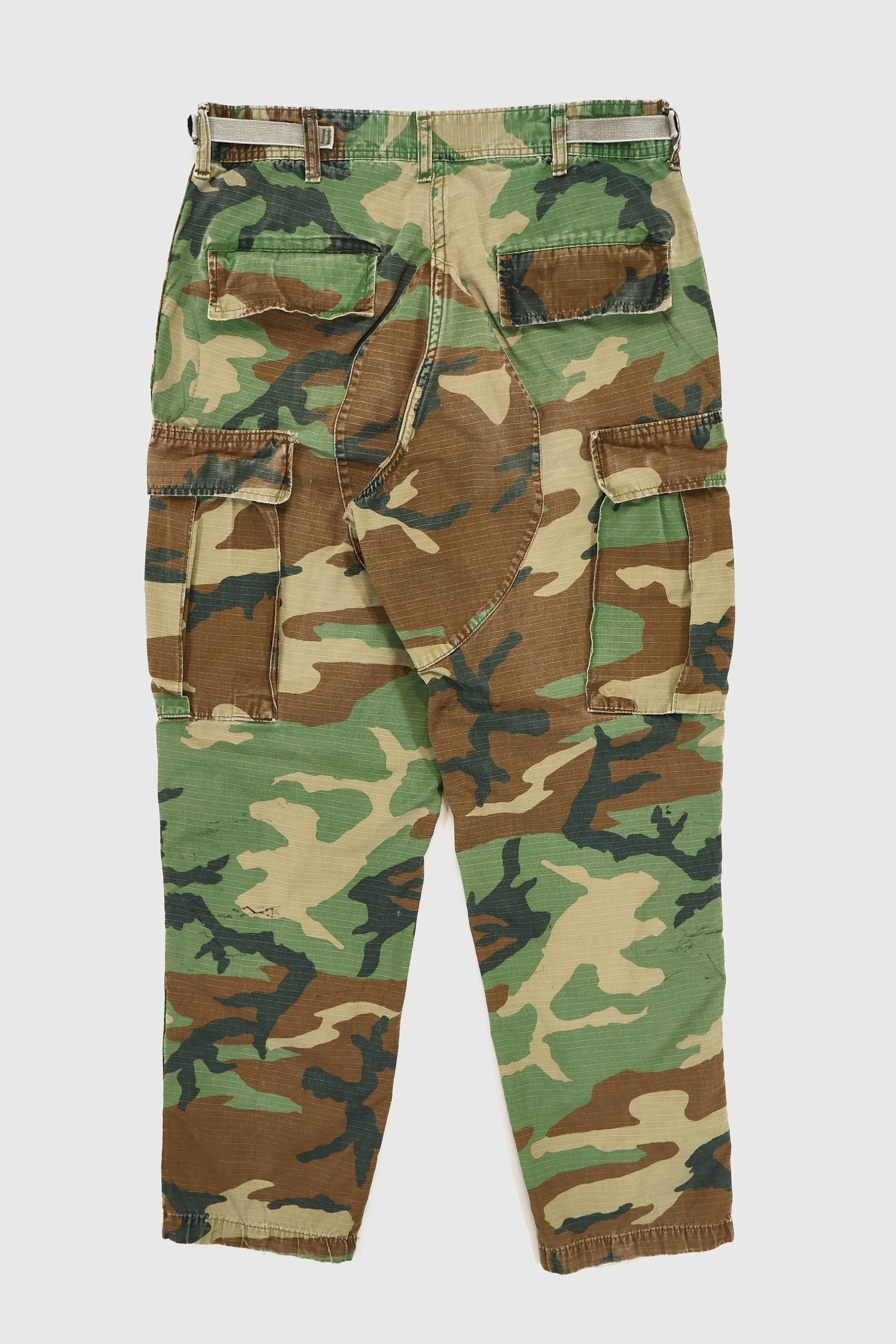 Vintage Distressed Camo Pants Image 1