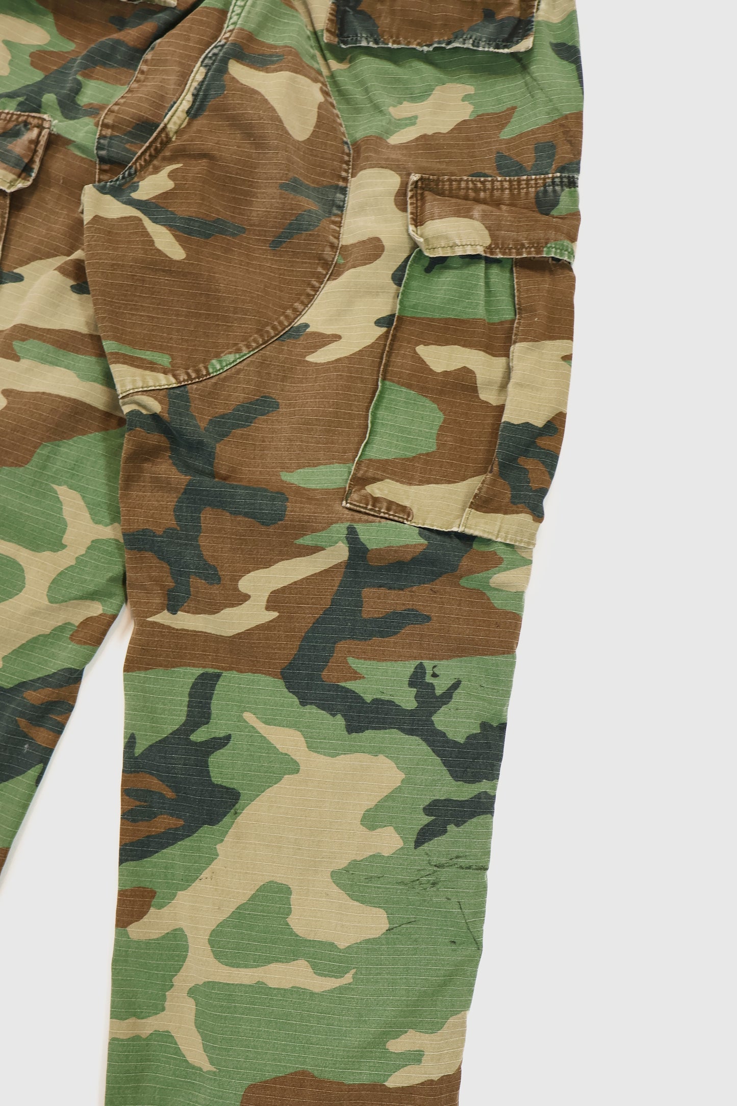 Vintage Distressed Camo Pants Image 5