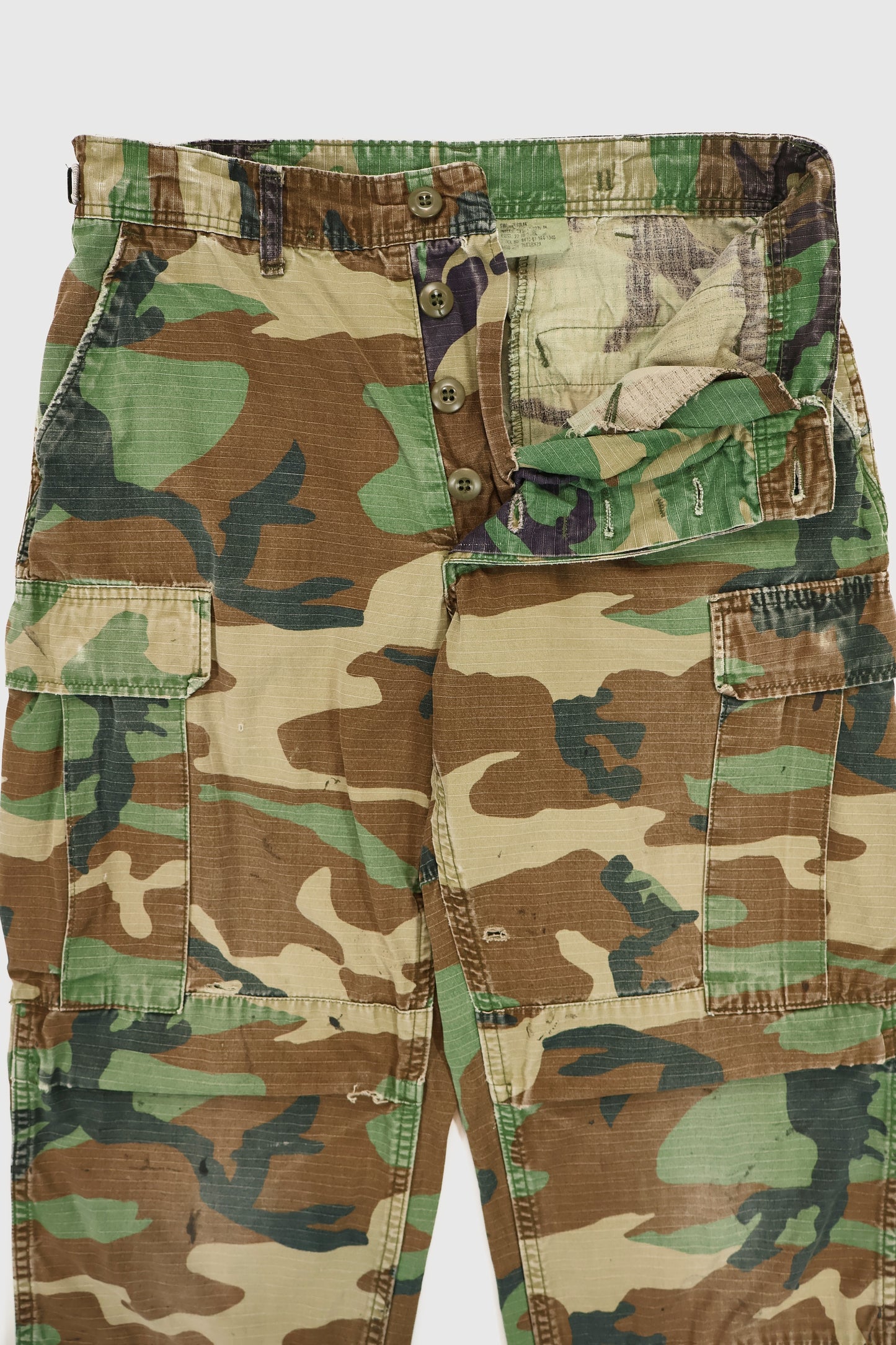 Vintage Distressed Camo Pants Image 7