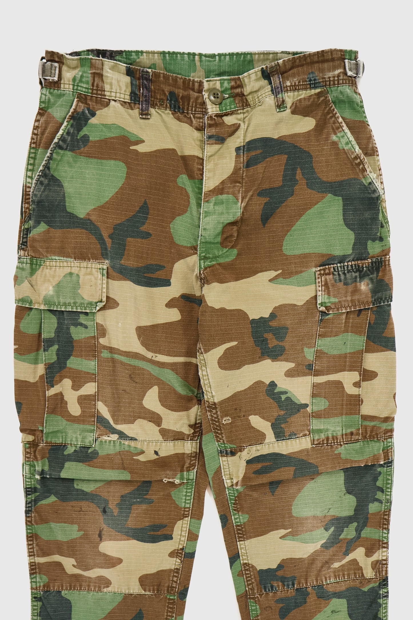 Vintage Distressed Camo Pants Image 6