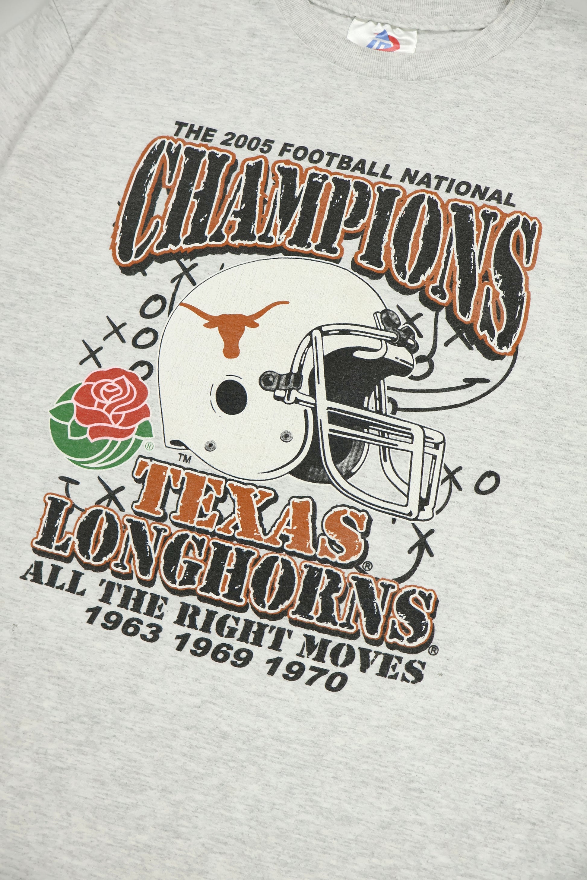 Vintage Texas Longhorns 2005 National Champions Tee Image 2