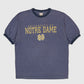 Vintage University of Notre Dame Ringer Tee Image 0