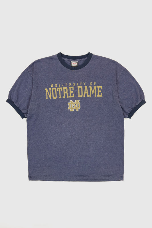 Vintage University of Notre Dame Ringer Tee Image 0