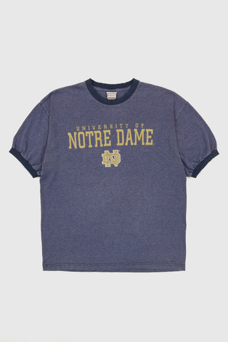 Vintage University of Notre Dame Ringer Tee