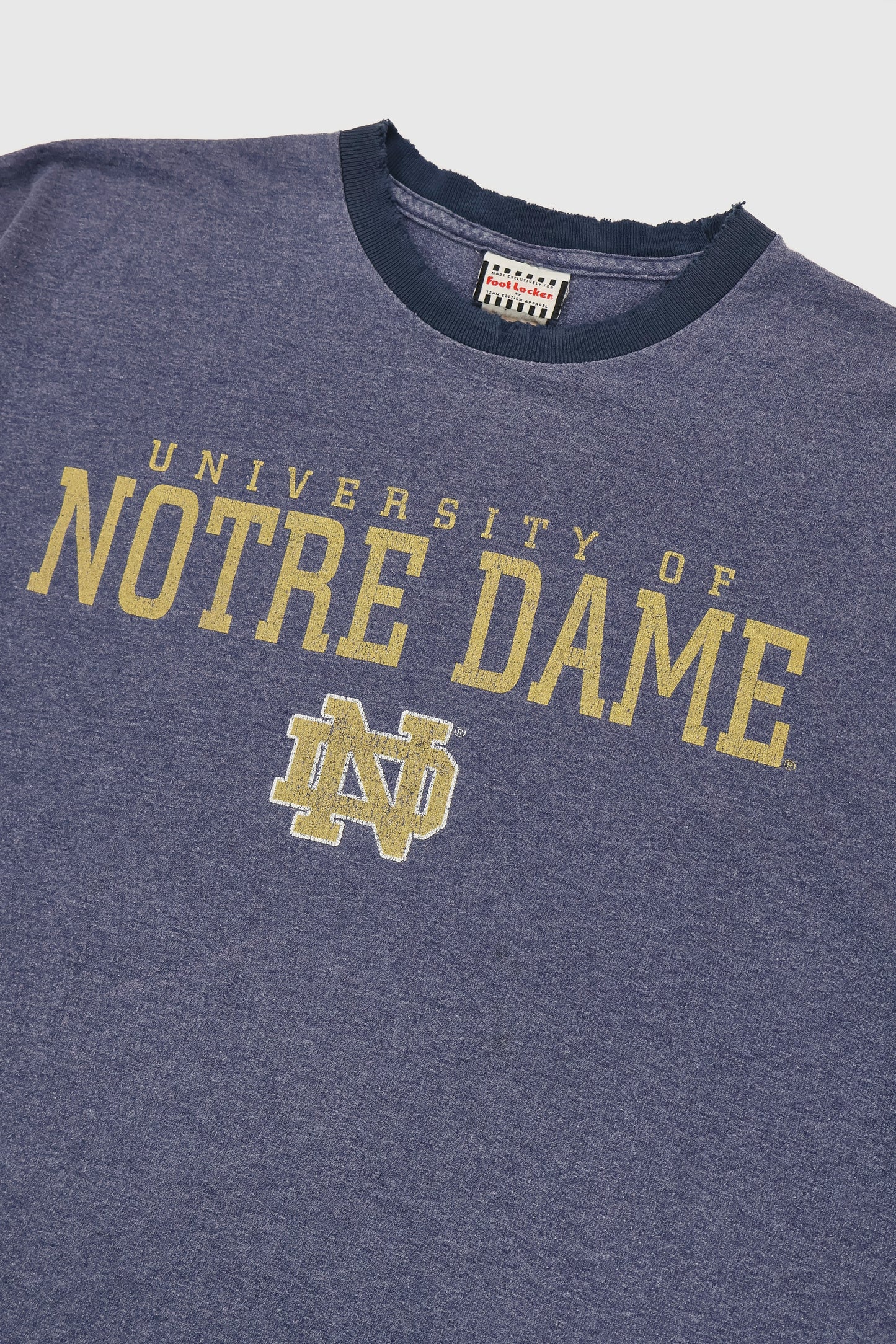 Vintage University of Notre Dame Ringer Tee Image 1