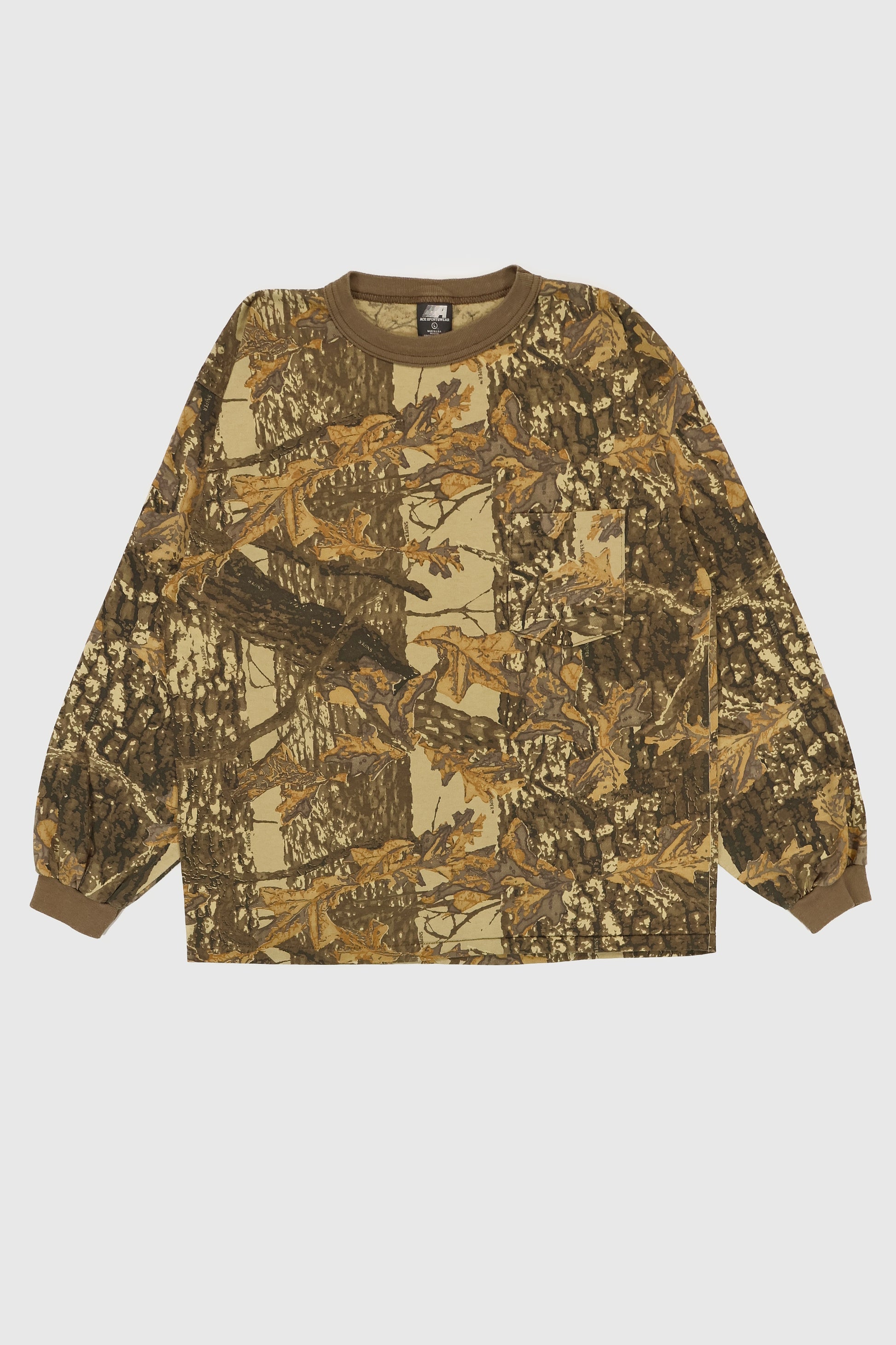 Vintage Realtree Camo Long Sleeve Tee Image 0