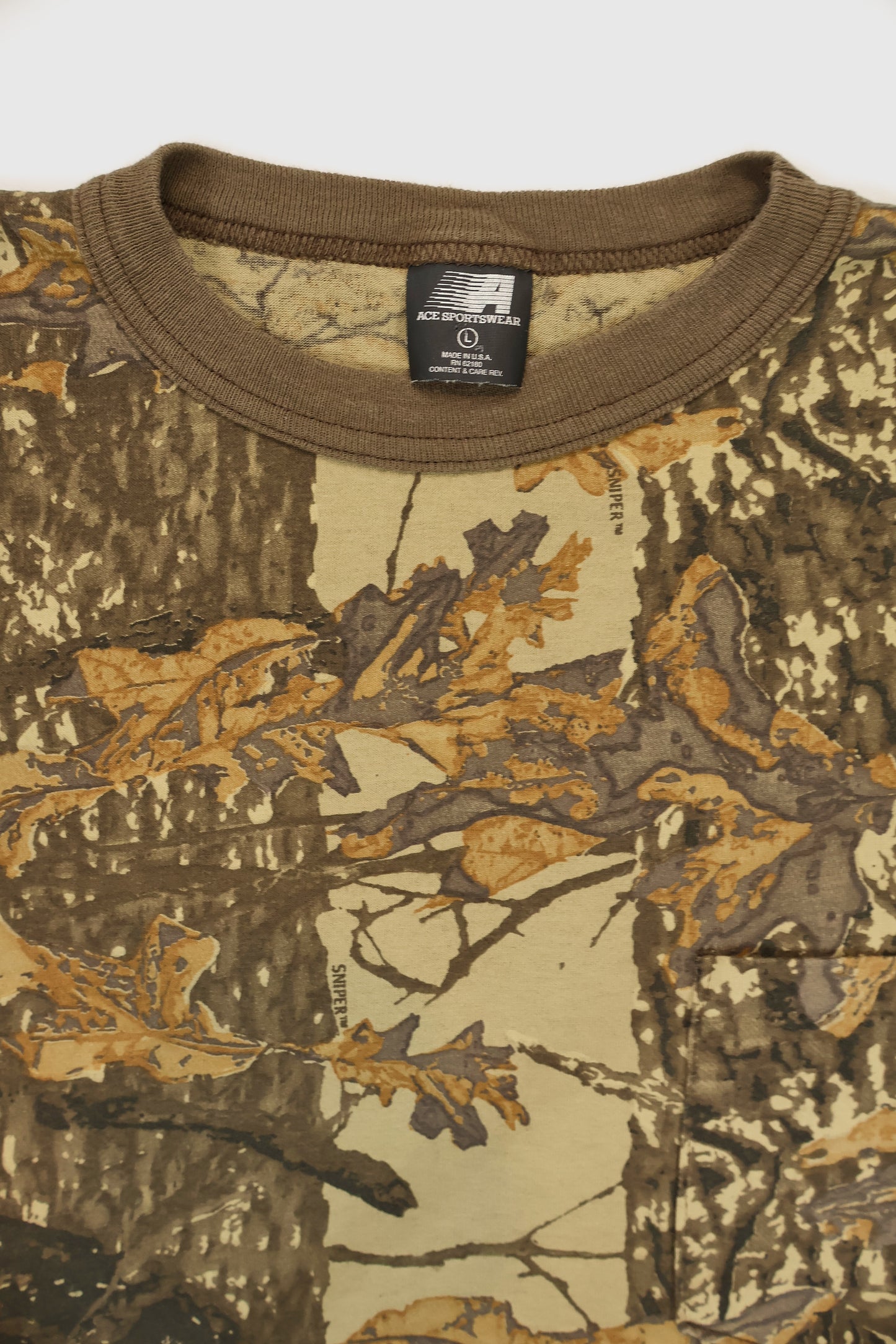 Vintage Realtree Camo Long Sleeve Tee Image 2