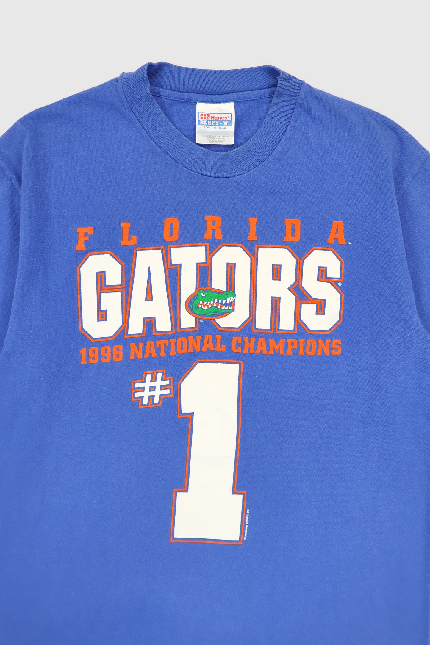 Vintage Florida Gators 1996 National Champions Tee Image 2