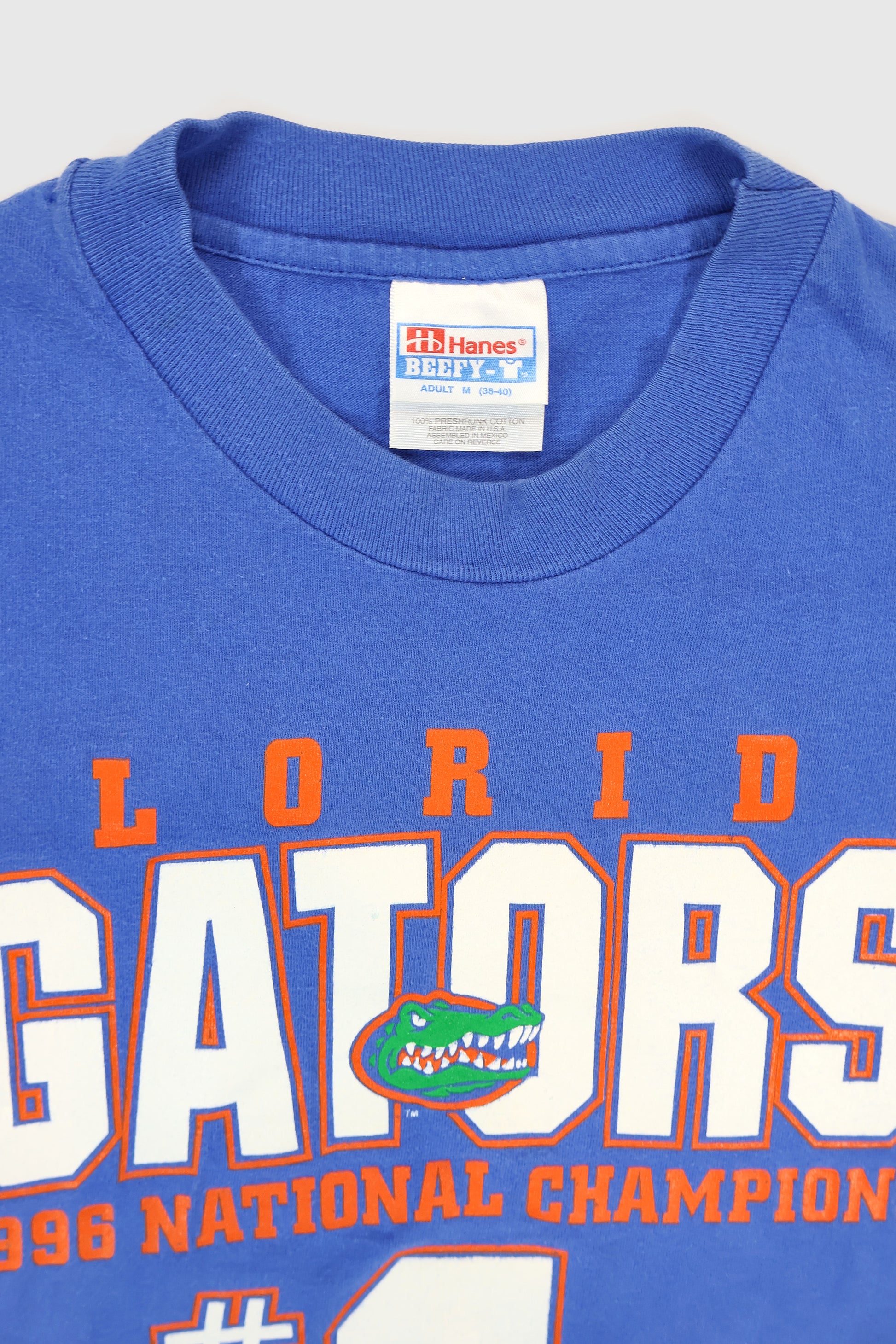 Vintage Florida Gators 1996 National Champions Tee Image 3
