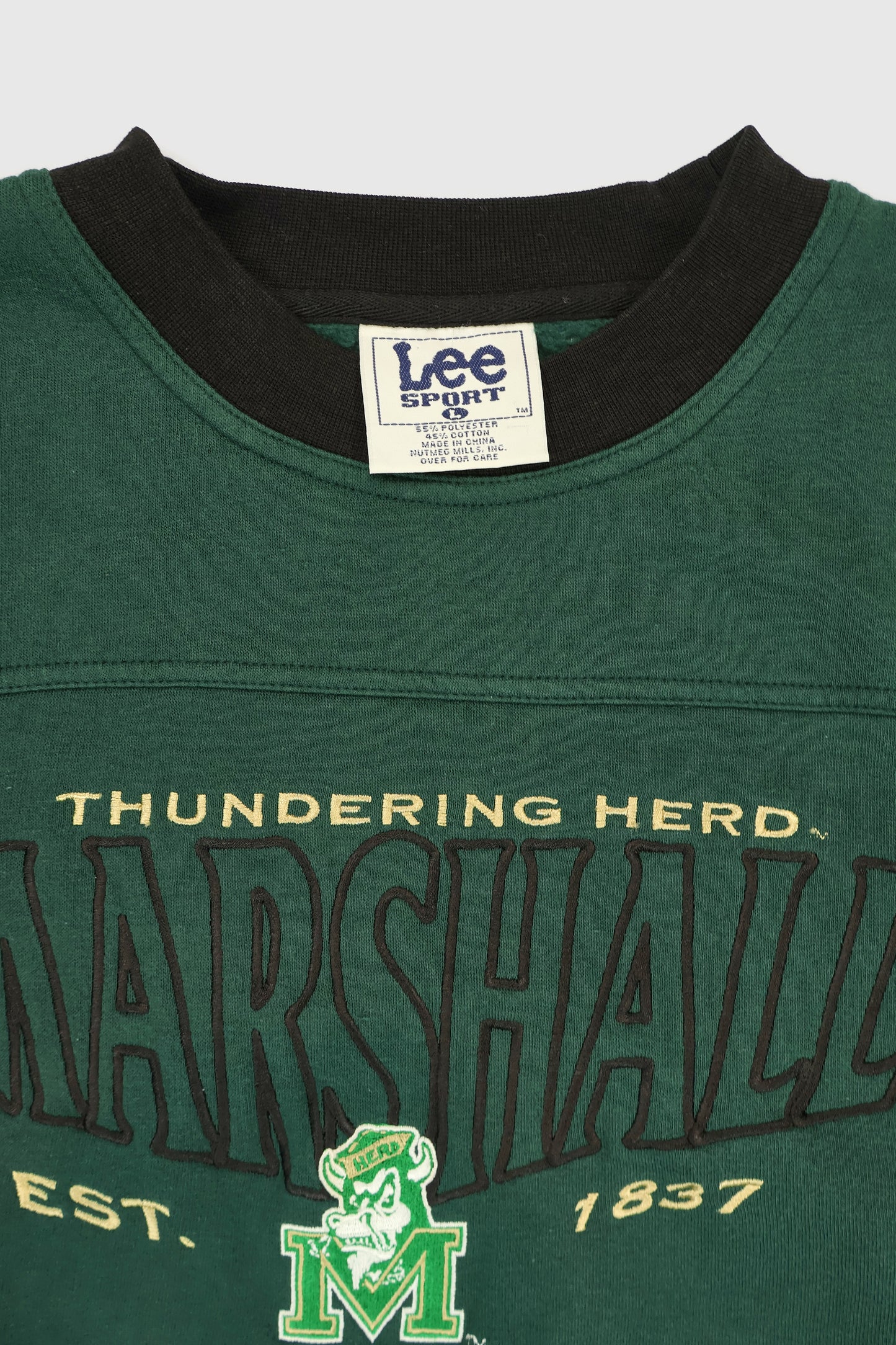 Vintage Marshall Thundering Herd Crewneck Image 2