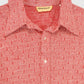 Vintage Anchor Pattern Button-Down Shirt Image 1