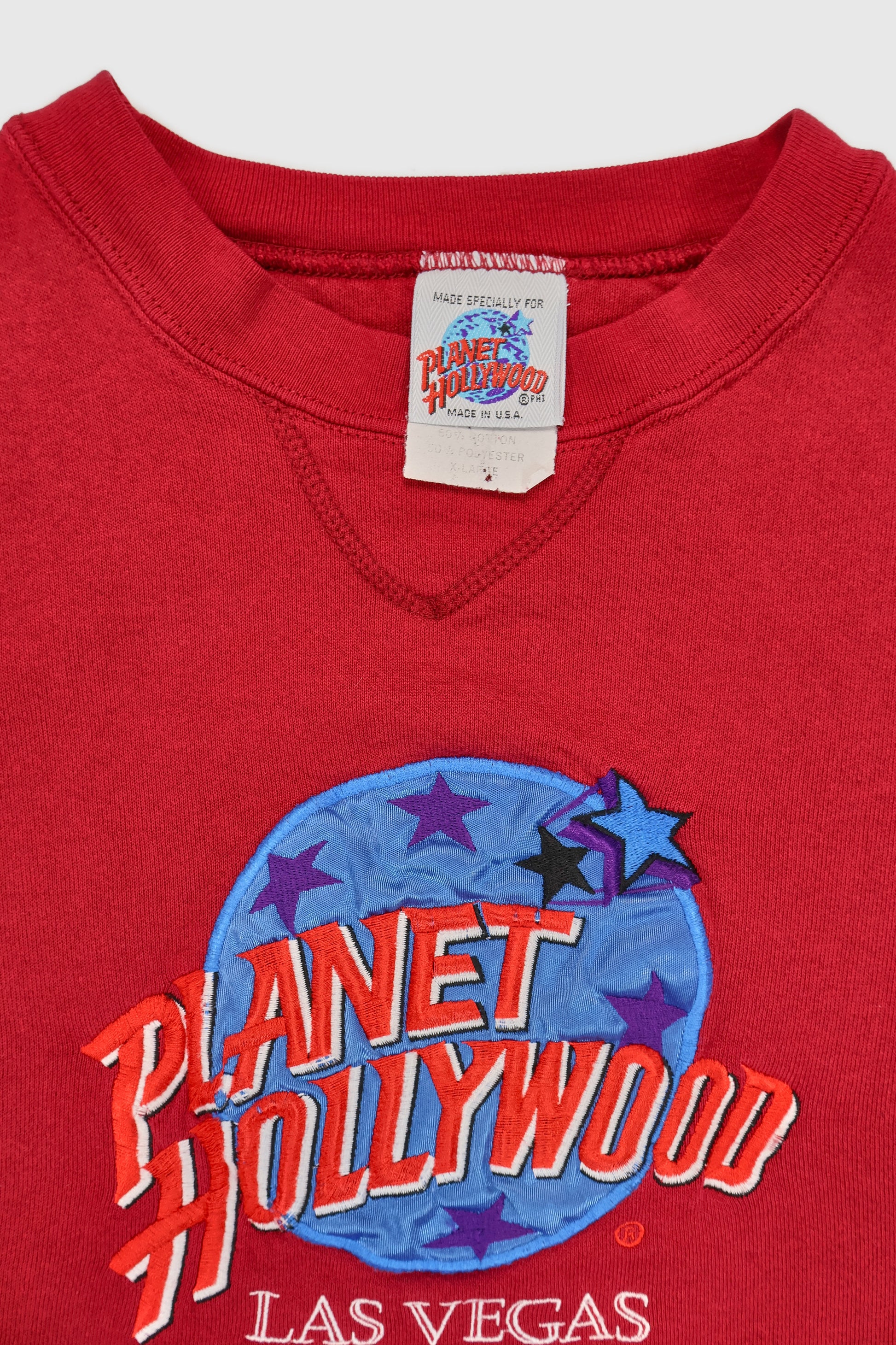Vintage Planet Hollywood Las Vegas Crewneck Image 3