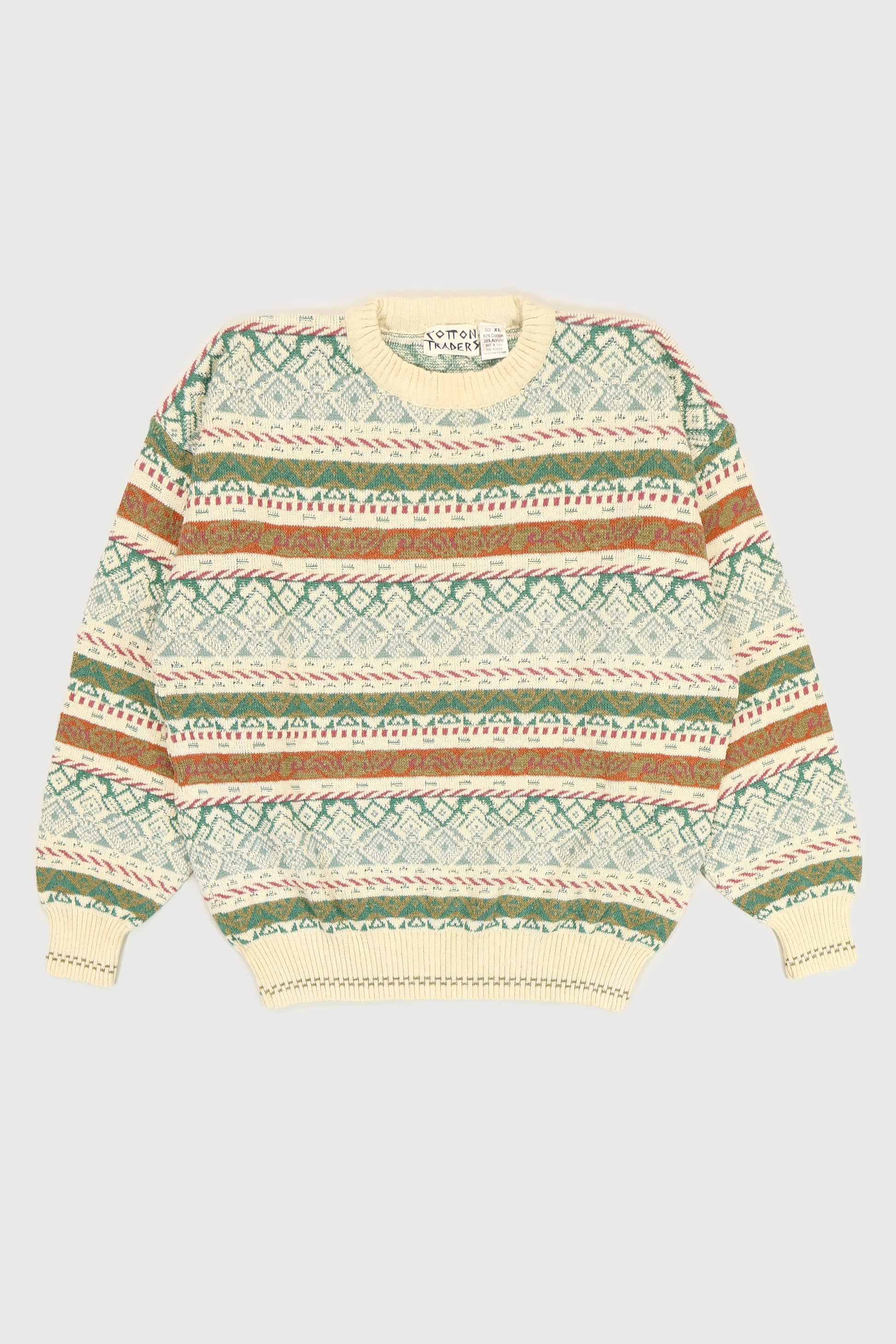 Vintage Pattern Sweater Image 0