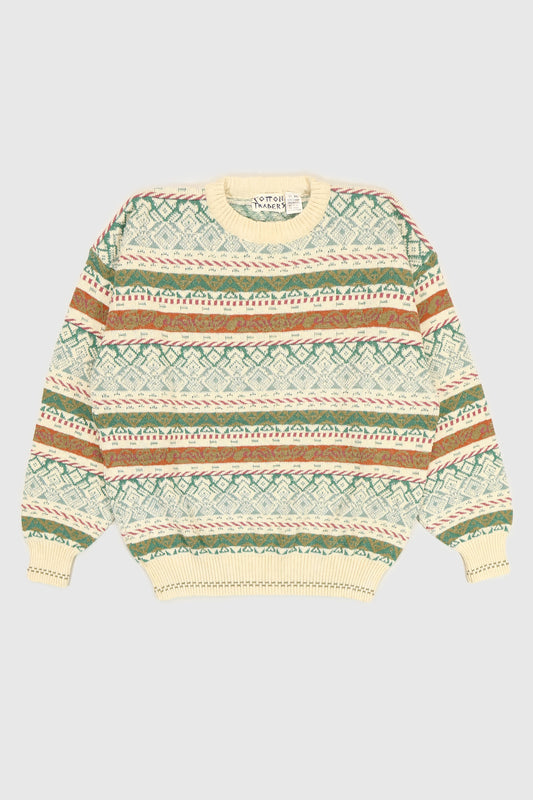 Vintage Pattern Sweater Image 0