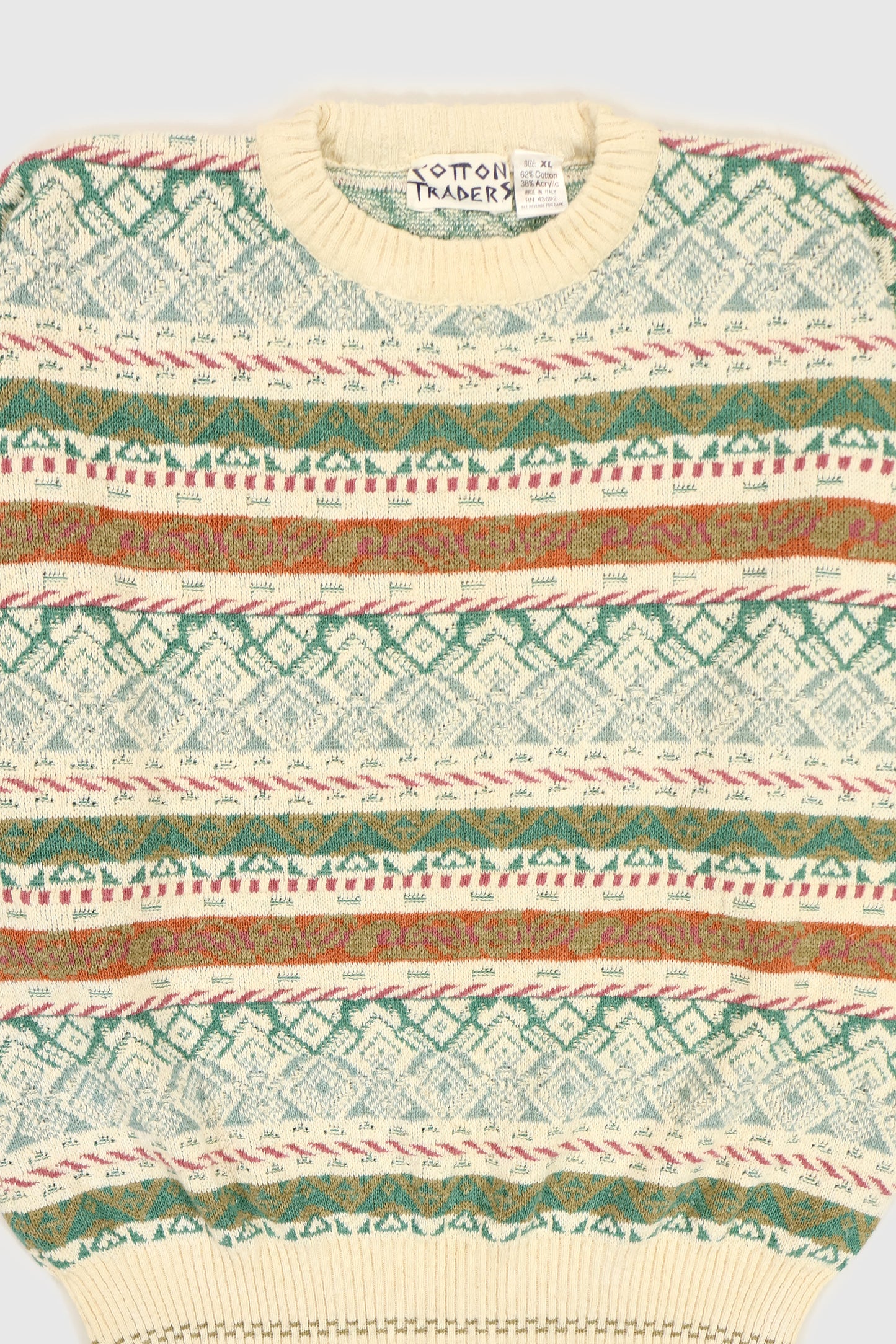 Vintage Pattern Sweater Image 2
