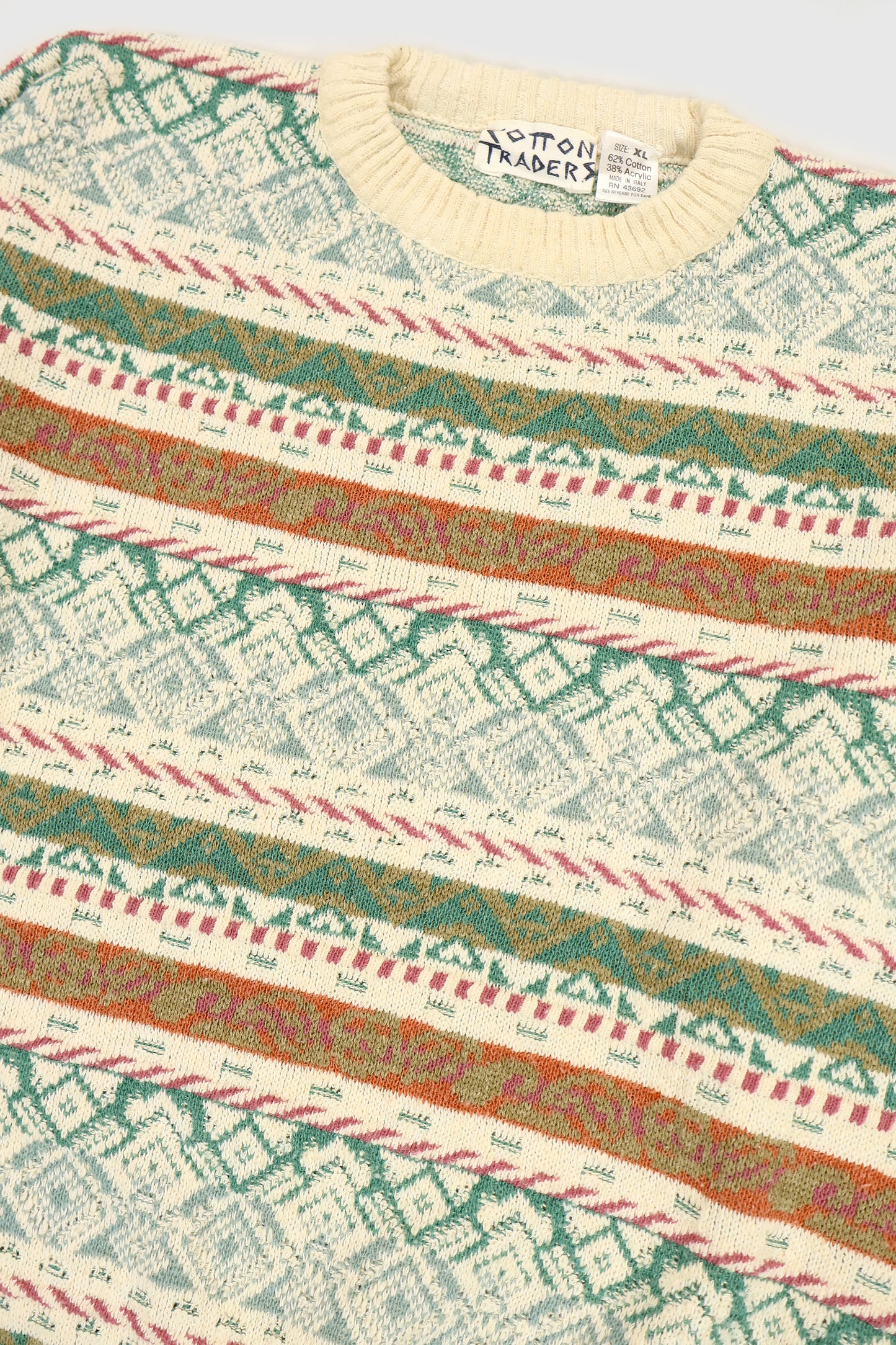 Vintage Pattern Sweater Image 1