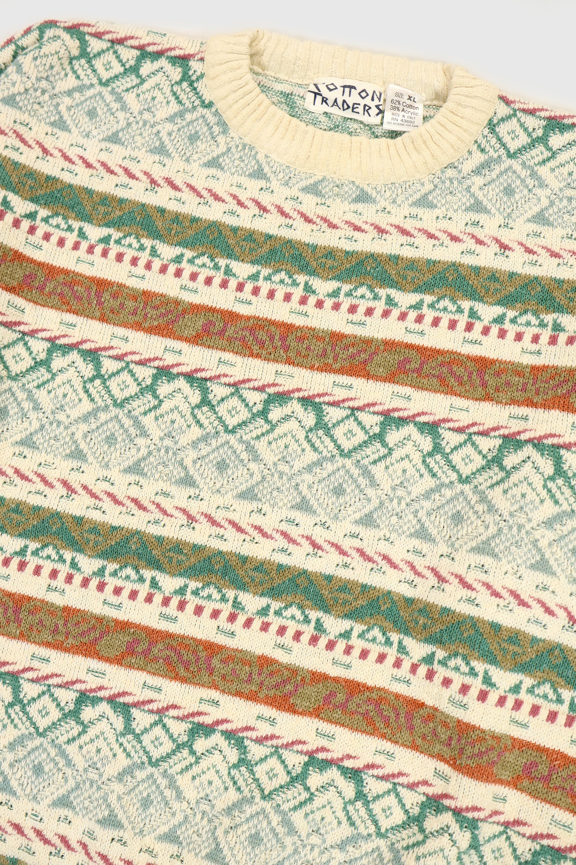 Vintage Pattern Sweater Image 1