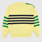 Vintage Striped V-Neck Sweater Image 1