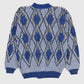 Vintage Argyle Pattern Cardigan Image 1